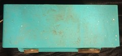 Vintage 1960 MOTOROLA A8J25 Turquoise Aqua Tube Radio MCM Mid Century Atomic