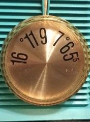 Vintage 1960 MOTOROLA A8J25 Turquoise Aqua Tube Radio MCM Mid Century Atomic