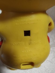 Vintage Rare 1985 Nasta Power Tronic WUZZLES BUTTERBEAR AM Radio Strap Hong Kong