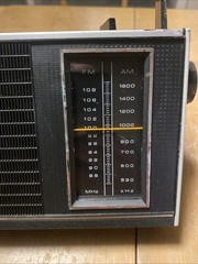 Vintage Sony AM/FM Radio 2 Band Receiver TFM-7100W Tested! Made In Japan