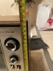 Vintage Panasonic RE-6286 AM/FM Radio Walnut Woodgrain Matsushita Japan