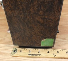 Genuine Vintage Sony (ICF-09540W) Brown & Silver FM/AM Radio W/ Tone & Volume