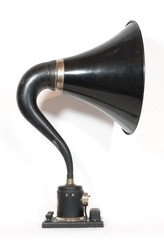 1920&rsquo;s Magnavox R2C Telemegafone Radio Speaker * Huge Horn * iPhone Compatible