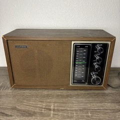 Vintage 1970&rsquo;s SONY TFM-9440W Solid-State AM/FM Table Top Radio Works!