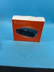 General Electric GE 7-4837B AM/FM Digital Alarm Clock Radio (Tested+Working)