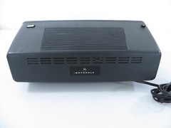Vintage Motorola Concept-90 Black Flip Clock AM/FM Radio TESTED WORKING READ