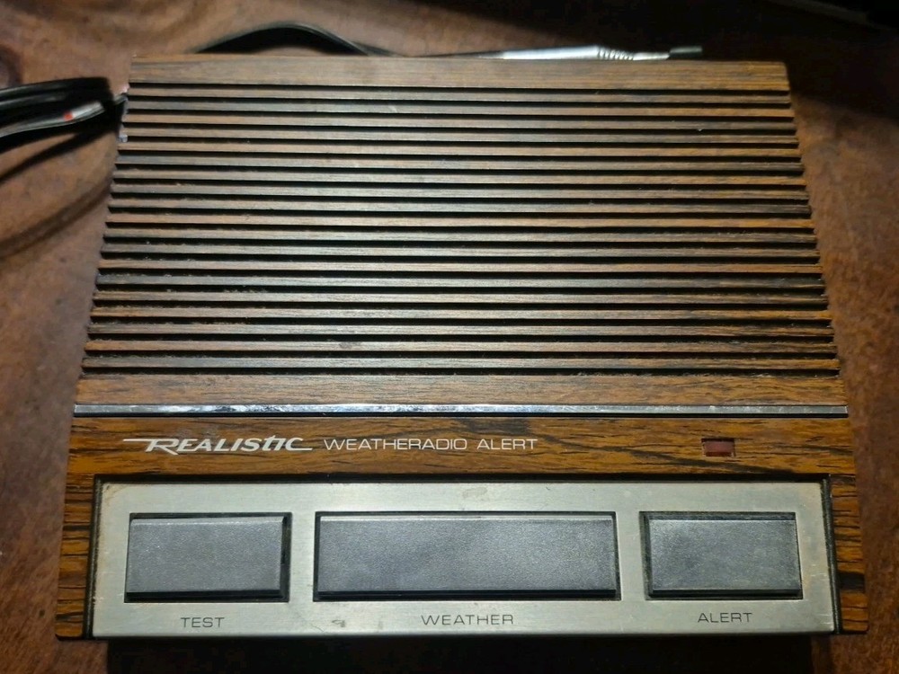 Realistic Weatheradio Alert III (Model 12-140, Radio Shack, Tandy, Collectible)
