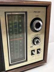 Vintage Panasonic RE-6286 AM/FM Radio Woodgrain Matsushita Japan *Working