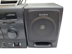 Sony CFS1025 Raido Boom Box with Detachable Speakers for Parts Repair Only