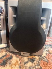 SANYO CWM-470 BOOMBOX PORTABLE STEREO with remote tested