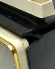 Vintage 1950&rsquo;s Black Emerson 883 Series B Clock Radio