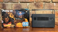 ITT Schaub-Lorenz Pony 13 Vintage Portable Radio Germany 1970s Working Box&Paper