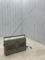 Showa Retro National Boombox RX-5100 Powered on, Working Condition: Poor