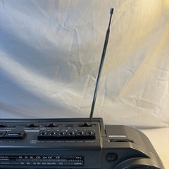 Vtg Lenoxx Sound AM/FM Stereo Radio/Duel Cassette Recorder #CT-743 Working