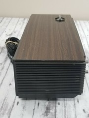 Vintage LLOYD&rsquo;S Flip Clock Alarm AM/FM Radio Wood Grain J636G-37A