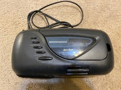 Lenoxx Sound AM/FM Digital Clock Radio Cassette Player Model CR-186 Tested Works