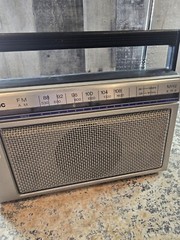 VINTAGE PANASONIC FM-AM 2 BAND RADIO RECEIVER RF-538