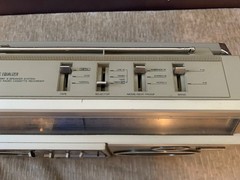 Vintage Panasonic Radio RX-5050 Cassette Boombox AM/FM Stereo Works No Cord Read