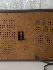 Panasonic Am Fm 2 Band RE-74 Vintage ￼Wood Cabin Solid State Radio