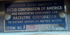 Vintage General Television and Radio Corp Model 19 2A 5 Radio – Untested -USA
