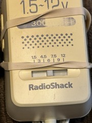 Vintage Radioshack Stereo Mate Portable Am/fm Radio Model 12-832 tested works