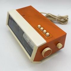 Vintage Panasonic RC-1122 Alarm Clock Flip Number AM Radio 1970’s Japan READ!