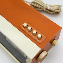 Vintage Panasonic RC-1122 Alarm Clock Flip Number AM Radio 1970’s Japan READ!