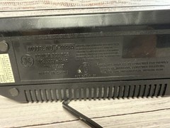 Vintage GE General Electric AM/FM Digital Alarm Clock Radio Model 7-4648A -Works