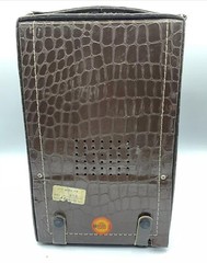 Federal, Radio, Model 610, Portable AM AC/DC Band, Transistor Solid State, Works