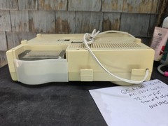 1995 GE Spacemaker 7-4290 Under Cabinet AM/FM Radio CD Player Light Clock VTG