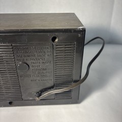 General Electric AM/FM Flip Clock Radio Alarm Made Singapore Parts Only