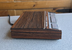VTG Realistic Weatheradio Alert 3 Channel Toggle Switch Alert Siren Walnut Grain