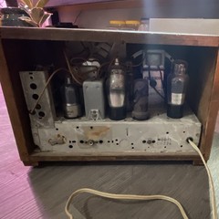 Emerson CS276 Vintage Wood Tabletop Tube Radio AM Broadcast Shortwave