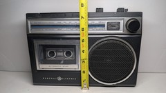 Vintage GE Portable AM/FM Cassette Player Recorder 3-5239A