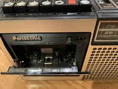 Panasonic RQ-542AS Vintage FM AM Radio Cassette Recorder / Japan. Works!!
