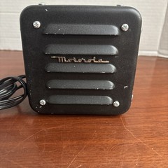 Motorola Research Line Speaker 2-Way FM Mobile Squad Car Police Radio***Untested
