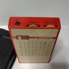 NEC NT-6M12 6 Transistor Radio Vintage 1961 AM Working Cover Rare Japan