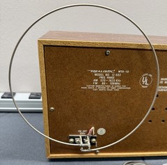 Realistic MTA-12 AM FM Radio Woodgrain Vintage Radio Shack Working w/Antenna!