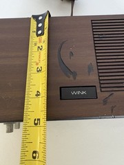 Magnavox 1R1773 Flip Clock Radio – MCM Wood Grain – WORKING Rare
