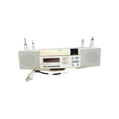 GE Spacemaker 7-4290F Under Cabinet AM/FM Radio CD Player with Light Works