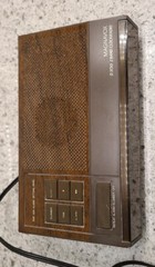 Magnavox D3150 2 BAND Clock Radio AM/FM Woodgrain Vintage Tested 1980&rsquo;s