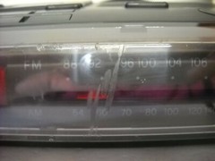 Vintage GPX Clock Radio Cassette Player DC700 Gran Prix, Alarm Clock, AM/FM Used