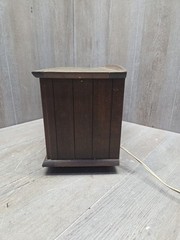 Vintage RCA Dual Speaker AM/FM Solid State Radio Walnut Cabinet RLC60W