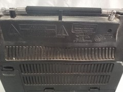 vintage General Electric Vintage 1980 Wired FM/AM 7-2881C Radio, works.