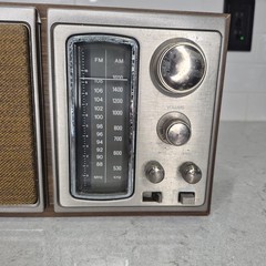 Sony Bass Reflex System FM/AM 2 Band Radio Model ICF-9580W Tested Working