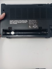 Magnavox Portable 689 Radio AM/FM/TV-1/TV2 NOS Open Box Tested Working