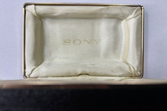 Vintage Sony 1R-81 Micro Transistor Radio With Case *UNTESTED* FOR PARTS