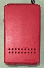Vintage Seiko Solid State AM/FM Radio with Red Dial, HTF, Untested
