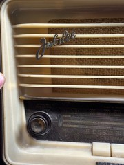 Vintage Telefunken Jubilee Export 1950s Tube Radio AM FM Works West Germany