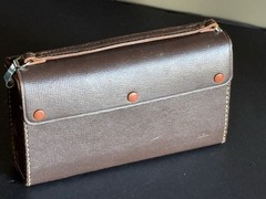 SONY TR-6081 Vintage Transistor Six Radio Light Blue Original Leather Case WORKS